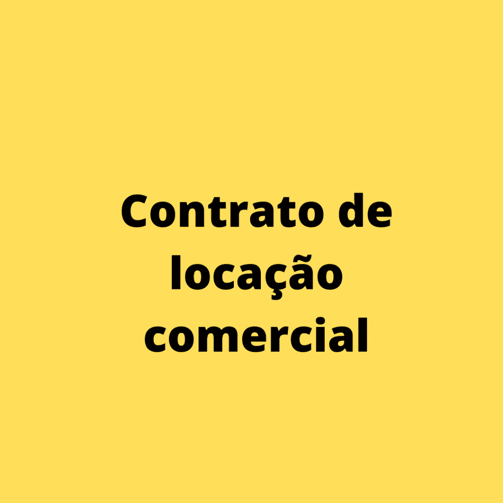 Como funciona a renovação do contrato de locação não residencial ou comumente chamado de comercial.